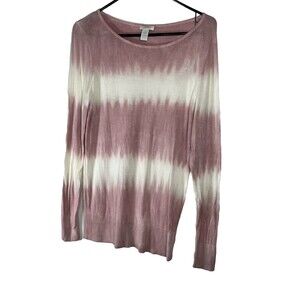 chicos tops size Medium 1 Dip Dye Ombré Sweater